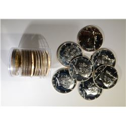 MIXED DATE ROLL OF PROOF 40% SILVER HALF DOLLARS