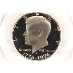 1976-S KENNEDY HALF DOLLAR PCGS PR69 DCAM