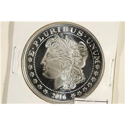 1 TROY OZ .999 FINE SILVER PROOF ROUND 2016