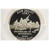 Image 1 : 1999-S SILVER NEW JERSEY QUARTER PCGS PR69 DCAM