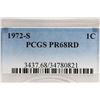 Image 3 : 1972-S LINCOLN CENT PCGS PR68 RD