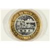 Image 1 : CASINO $10 SILVER TOKEN (UNC) WESTWARD-HO.