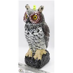 OWL SHAPE LAWN ORNAMENT
