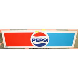 VINTAGE PEPSI SIGN 4 FEET X 1 FOOT