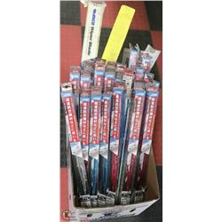 LARGE BOX OF ASSORTED SIZE AND COLOUR WIPER