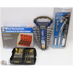 TOTE W/ NEW MASTERCRAFT TUNE UP KIT W/ WRENCH SET,