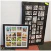 Image 1 : 2 NEW COLLAGE PICTURE FRAMES 20"X20" AND 20"X36"