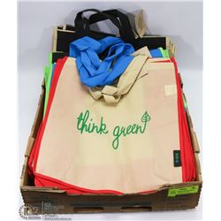 FLAT OF ENVIRO SHOPPING BAGS