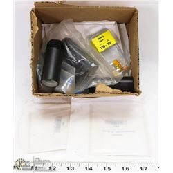 BOX OF FUSES AND OTHER HARDWARE ITEMS