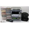 Image 1 : ESTATE BOX OF CD'S WITH CDPLAYER