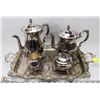 Image 1 : SILVER PLATED TEA SERVICE SET