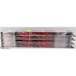 LOT OF EIGHT 22" WIPER BLADES