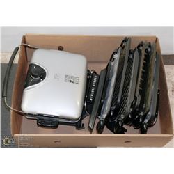 MULTI GRILL GEORGE FOREMAN WITH MANY ATTACHMENTS