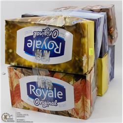 8 BOXES OF ROYAL ORIGINAL FACIAL TISSUES