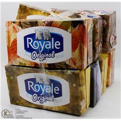 8 BOXES OF ROYAL ORIGINAL FACIAL TISSUES