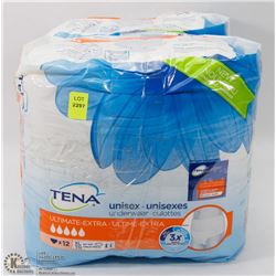 2 PACKS OF TENA UNISEX UNDERWEAR