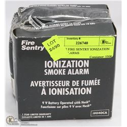 LOT OF 2 FIRE SENTRY IONIZATION SMOKE ALARMS