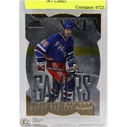 WAYNE GRETZKY LEAFS Y-AXIS DIE CUT INSERT CARD