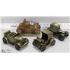 Image 1 : COLLECTION OF 4 ASSORTED METAL DECORATIVE CARS