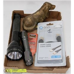 MADE IN USA POLICE FLASH LIGHT ,TACTICAL