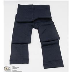 NEW NAVY BLUE  FLEECE LINED LEGGINGS, ONE SIZE