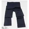 Image 1 : NEW NAVY BLUE  FLEECE LINED LEGGINGS, ONE SIZE