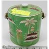 Image 1 : VINTAGE BISCUIT BARREL