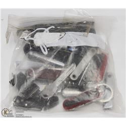 BAG OF ASSORTED POCKET KNIVES