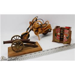 VINTAGE HEAVY CANNON W/KING PUB