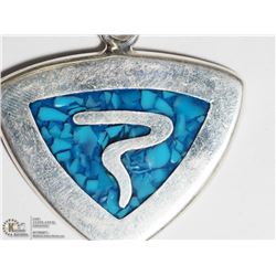 STERLING SILVER OPALITE PENDANT WITH CORD