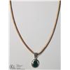 Image 2 : STERLING SILVER PENDANT WITH CORD