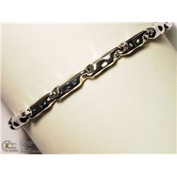 HEAVY STERLING SILVER BRACELET (APPROX. 9.6G)