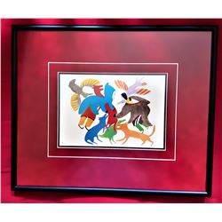 1 - FRAMED & MATTED INUIT ART