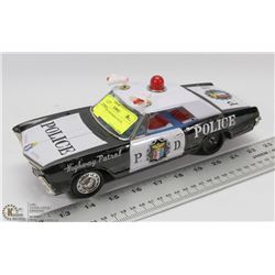 VINTAGE TIN JAPANESE POLICE CAR.