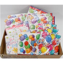 FLAT OF PARTY NAPKINS