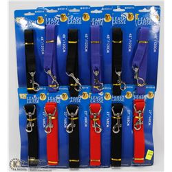 LARGE LOT OF DOG LEASHES