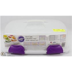 WILTON 3 IN 1 CADDY FOR CAKES OR CUPCAKES