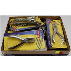 LOT OF 15 HOLE PUNCHES