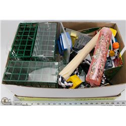 #28) BOX OF NEW BIRD PET ITEMS