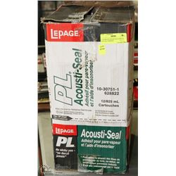 CASE OF LEPAGE ACOUSTI-SEAL