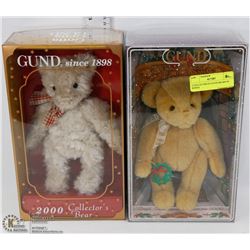 2 COLLECTIBLES GUND BEARS IN BOXES