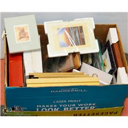 #13) BOX OF NEW PICTURE FRAMES