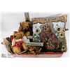 Image 1 : BOYDS BEARS COLLECTIBLES INCL WALL TAPESTRY
