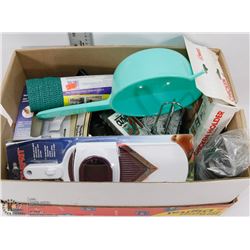 #20) BOX OF NEW KITCHEN PRODUCTS