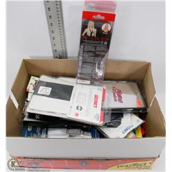 #1) BOX OF WOMENS STUFF