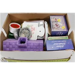 #25) BOX OF ASSORTED NEW KITCHEN ITEMS