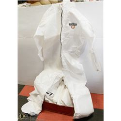 BOX OF HAZ MAT SUITS.