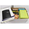 Image 1 : #27) BOX OF NOTE PADS & BOOKS - NEW