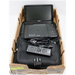 SONY PORTABLE DVD WITH CAR ADAPTER