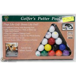 NEW GOLFERS PUTTER POOL